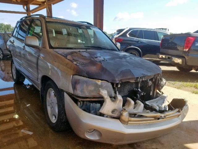 JTEDP21A670140785 - 2007 TOYOTA HIGHLANDER GOLD photo 1