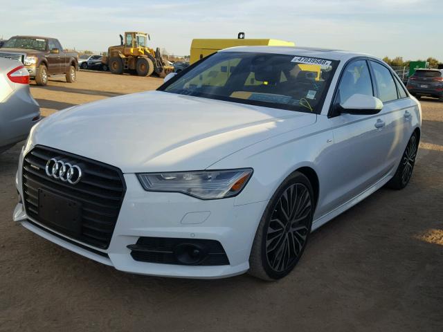 WAUG8AFCXJN016917 - 2018 AUDI A6 PREMIUM WHITE photo 2