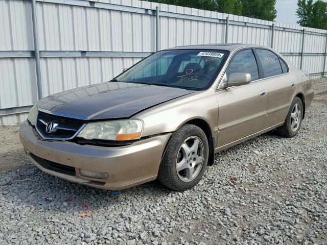 19UUA56643A093032 - 2003 ACURA 3.2TL GOLD photo 2