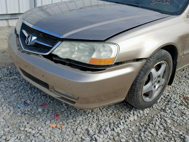 19UUA56643A093032 - 2003 ACURA 3.2TL GOLD photo 9