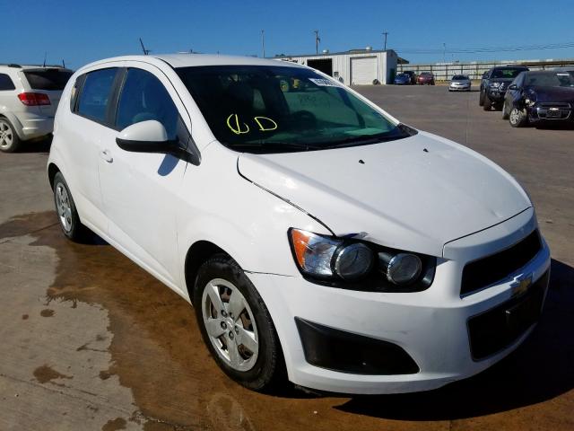 1G1JA6SH5G4106057 - 2016 CHEVROLET SONIC LS WHITE photo 1