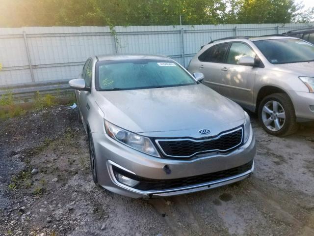 KNAGM4AD0C5013668 - 2012 KIA OPTIMA HYB SILVER photo 9