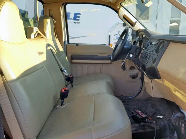 1FDSF30558EC23004 - 2008 FORD F350 SRW S WHITE photo 5