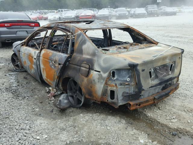 19UUA66265A061091 - 2005 ACURA TL BURN photo 3