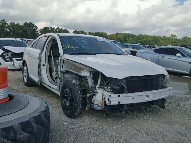 1FAHP2EW0CG134421 - 2012 FORD TAURUS SEL WHITE photo 1