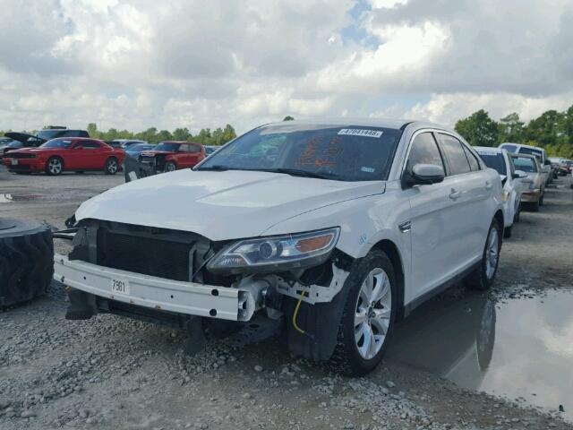 1FAHP2EW0CG134421 - 2012 FORD TAURUS SEL WHITE photo 2