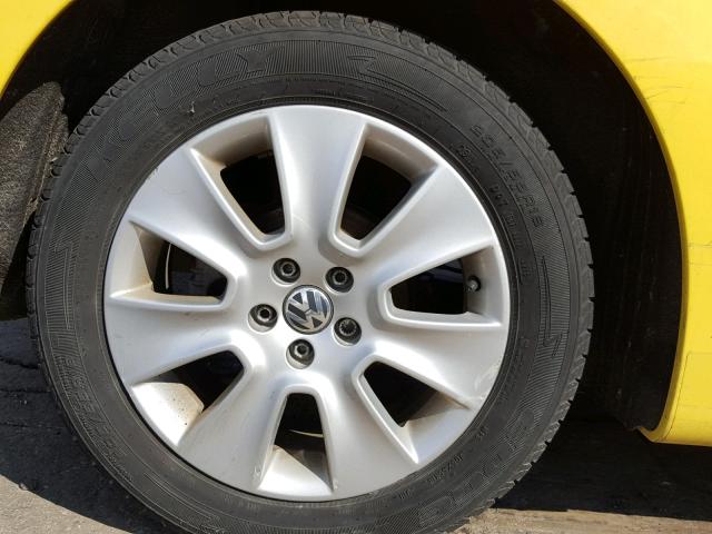 3VWPW31C98M515379 - 2008 VOLKSWAGEN NEW BEETLE ყვითელი ფოტო 10