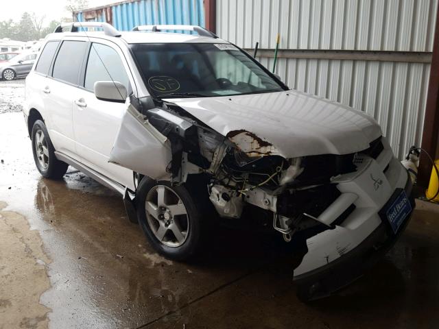 JA4LZ41G23U040836 - 2003 MITSUBISHI OUTLANDER WHITE photo 1