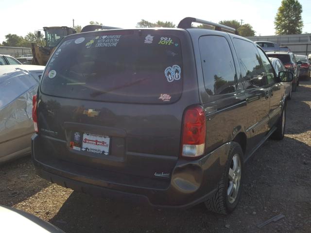 1GNDV33108D104492 - 2008 CHEVROLET UPLANDER L Qəhvəyi foto 4