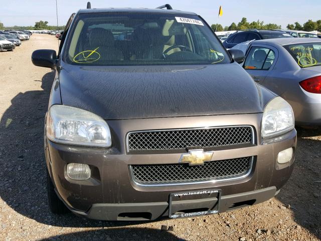 1GNDV33108D104492 - 2008 CHEVROLET UPLANDER L Qəhvəyi foto 9