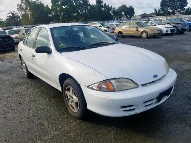 1G1JC524017169350 - 2001 CHEVROLET CAVALIER B WHITE photo 1