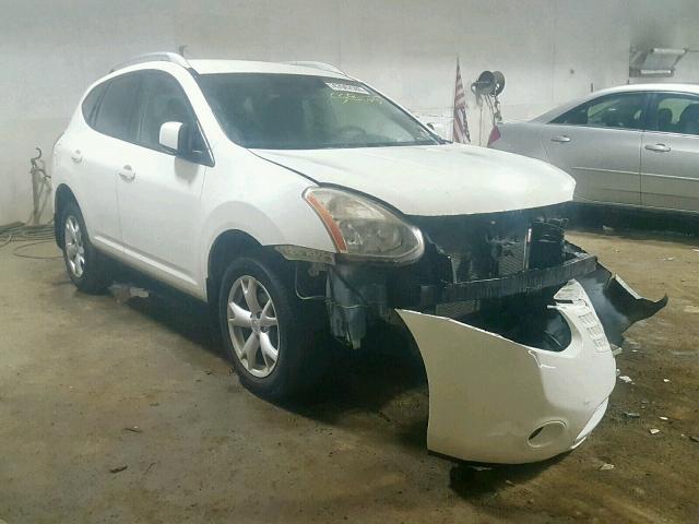 JN8AS58V99W188818 - 2009 NISSAN ROGUE S WHITE photo 1