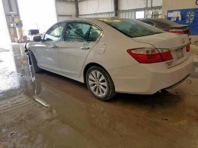 1HGCR2F84FA245710 - 2015 HONDA ACCORD EXL WHITE photo 3