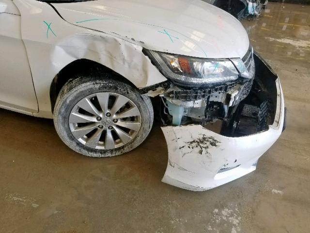 1HGCR2F84FA245710 - 2015 HONDA ACCORD EXL WHITE photo 9