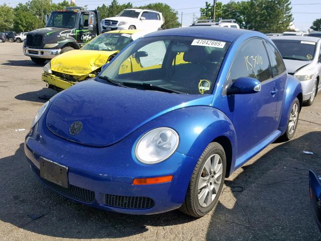 3VWPW31CX8M524379 - 2008 VOLKSWAGEN NEW BEETLE ლურჯი ფოტო 2
