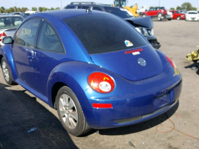 3VWPW31CX8M524379 - 2008 VOLKSWAGEN NEW BEETLE ლურჯი ფოტო 3