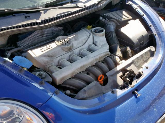 3VWPW31CX8M524379 - 2008 VOLKSWAGEN NEW BEETLE ლურჯი ფოტო 7