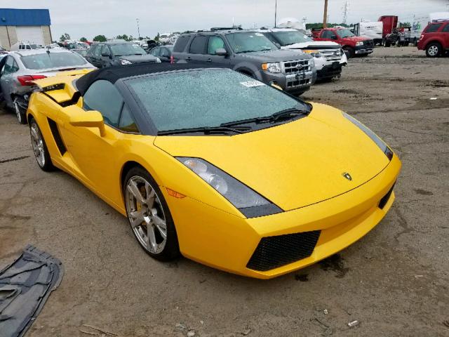 ZHWGU22T18LA06562 - 2008 LAMBORGHINI GALLARDO S YELLOW photo 1