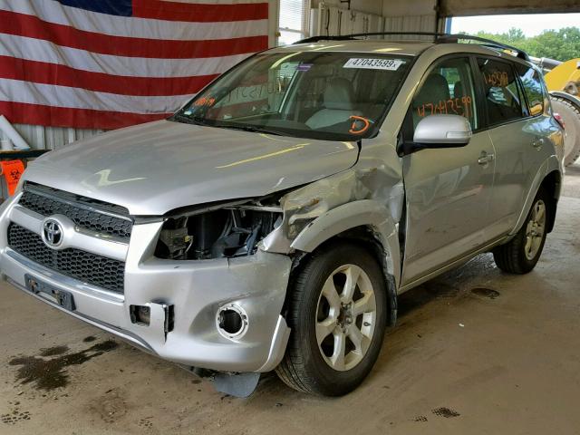 2T3BF31VX9W023376 - 2009 TOYOTA RAV4 LIMIT SILVER photo 2