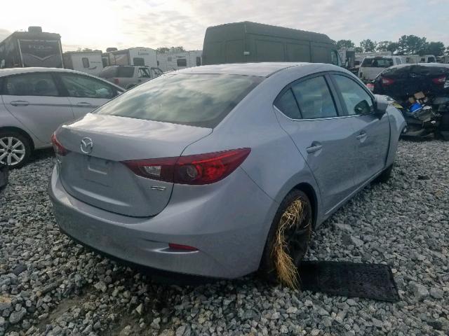 3MZBN1V74HM117270 - 2017 MAZDA 3 TOURING SILVER photo 4