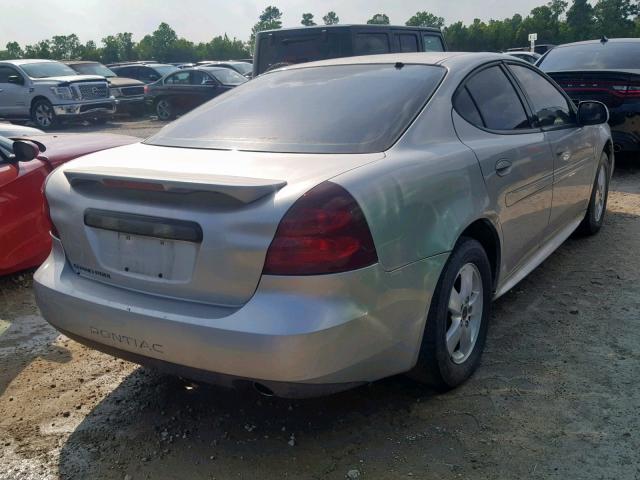 2G2WP552661234786 - 2006 PONTIAC GRAND PRIX SILVER photo 4