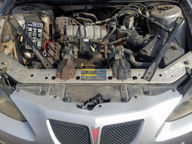 2G2WP552661234786 - 2006 PONTIAC GRAND PRIX SILVER photo 7