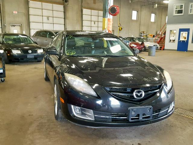 1YVHP82B895M06291 - 2009 MAZDA 6 S BLACK photo 1