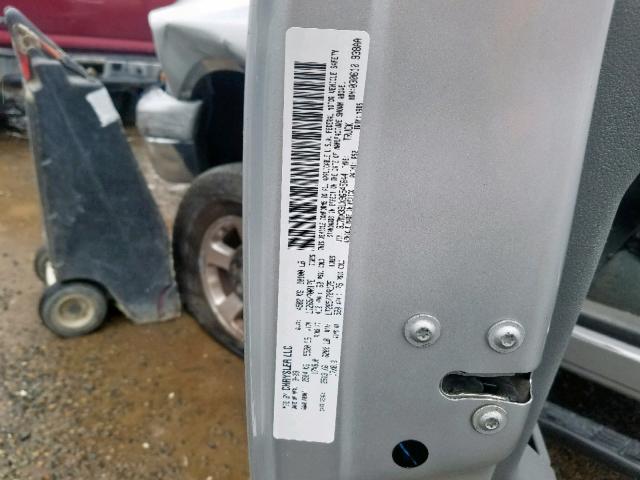 3D7MX39LX9G545844 - 2009 DODGE RAM 3500 SILVER photo 10