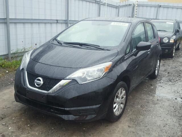 3N1CE2CP1JL354250 - 2018 NISSAN VERSA NOTE BLACK photo 2