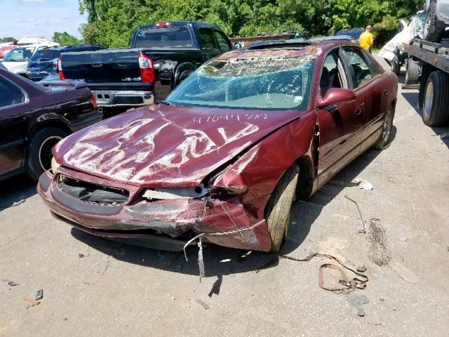 2G4WB52K6X1489613 - 1999 BUICK REGAL LS BURGUNDY photo 2