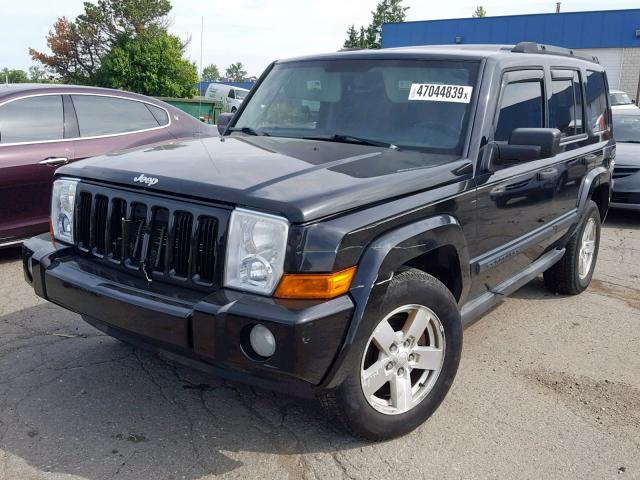 1J8HG48K06C149536 - 2006 JEEP COMMANDER 黑色 照片 2