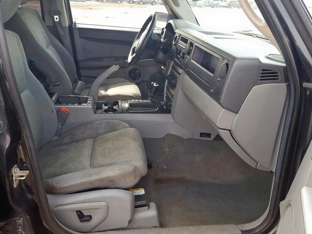 1J8HG48K06C149536 - 2006 JEEP COMMANDER 黑色 照片 5
