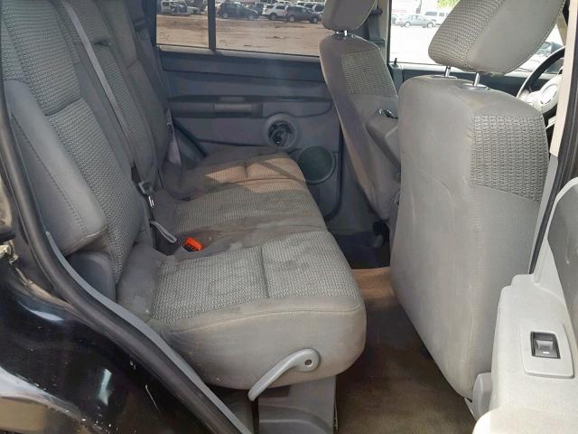 1J8HG48K06C149536 - 2006 JEEP COMMANDER 黑色 照片 6