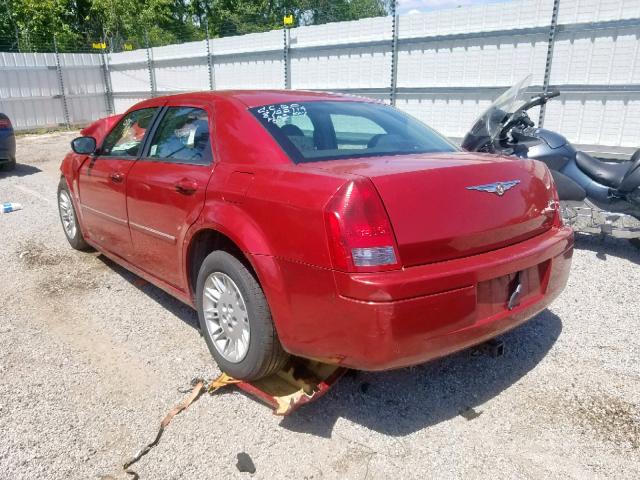 2C3KA43R17H869563 - 2007 CHRYSLER 300 RED photo 3