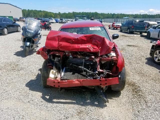 2C3KA43R17H869563 - 2007 CHRYSLER 300 RED photo 9