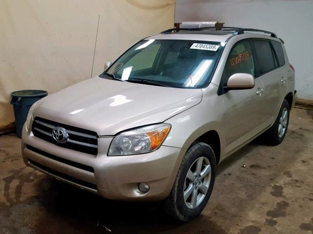 JTMZD31V676045961 - 2007 TOYOTA RAV4 LIMIT BEIGE photo 2