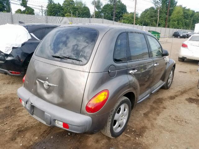 3C8FY4BB81T625564 - 2001 CHRYSLER PT CRUISER GRAY photo 4