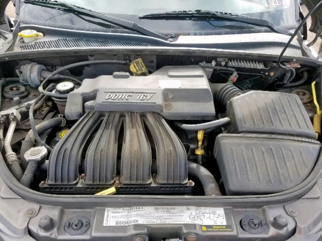 3C8FY4BB81T625564 - 2001 CHRYSLER PT CRUISER GRAY photo 7