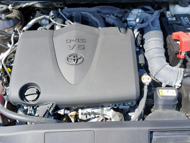 4T1BZ1FB7KU008598 - 2019 TOYOTA AVALON XLE BLACK photo 7