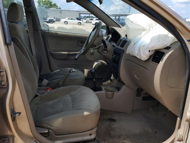 KNADC125836214126 - 2003 KIA RIO GOLD photo 5