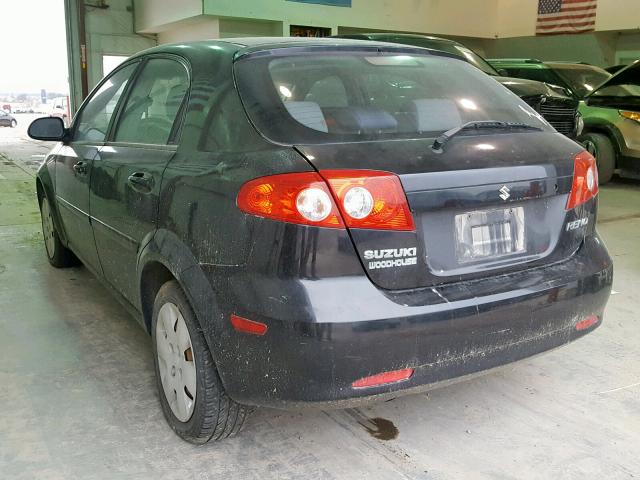 KL5JD66Z67K576102 - 2007 SUZUKI RENO BLACK photo 3