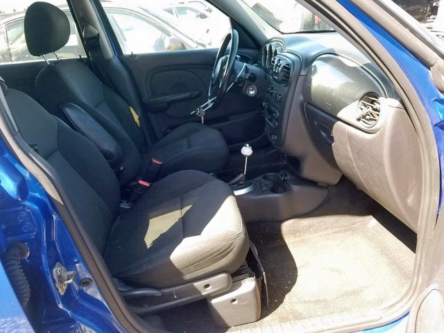 3C4FY78G63T518909 - 2003 CHRYSLER PT CRUISER BLUE photo 5