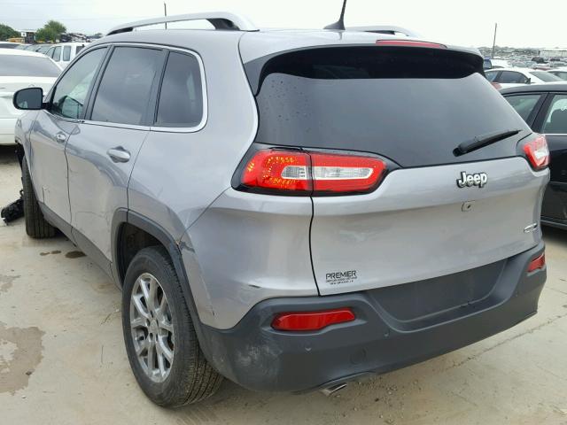 1C4PJLLB4JD615512 - 2018 JEEP CHEROKEE L GRAY photo 3