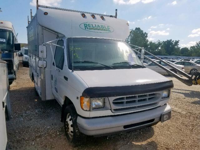 1FDWE35L1YHA52813 - 2000 FORD ECONOLINE WHITE photo 1