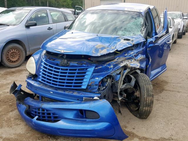 3C4FY58B25T581369 - 2005 CHRYSLER PT CRUISER BLUE photo 2