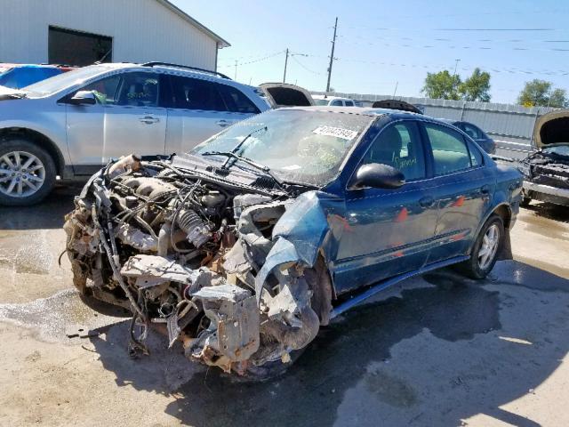 1G3NL52E73C184567 - 2003 OLDSMOBILE ALERO GL BLUE photo 2