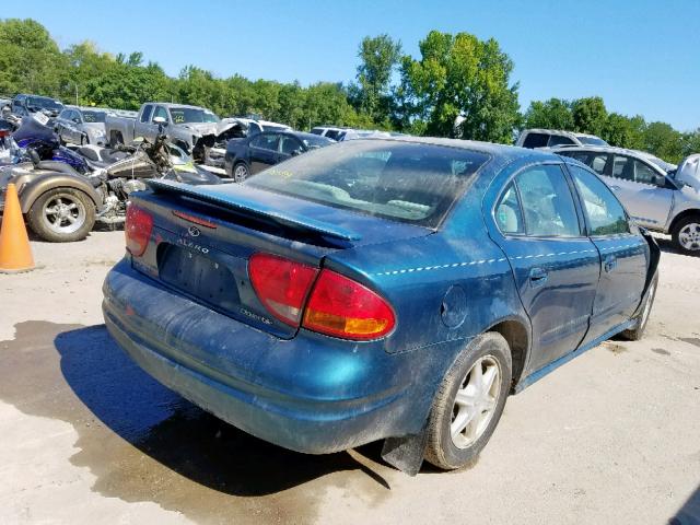 1G3NL52E73C184567 - 2003 OLDSMOBILE ALERO GL BLUE photo 4