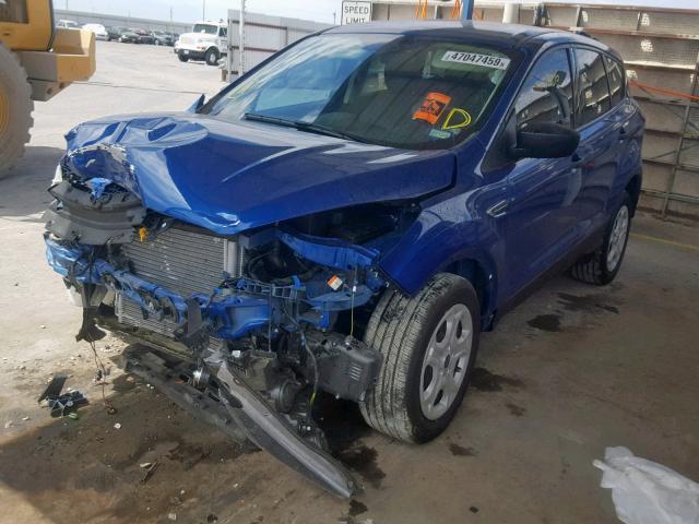 1FMCU0F78JUC70010 - 2018 FORD ESCAPE S BLUE photo 2