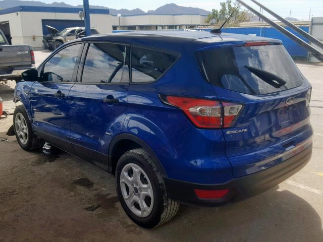 1FMCU0F78JUC70010 - 2018 FORD ESCAPE S BLUE photo 3