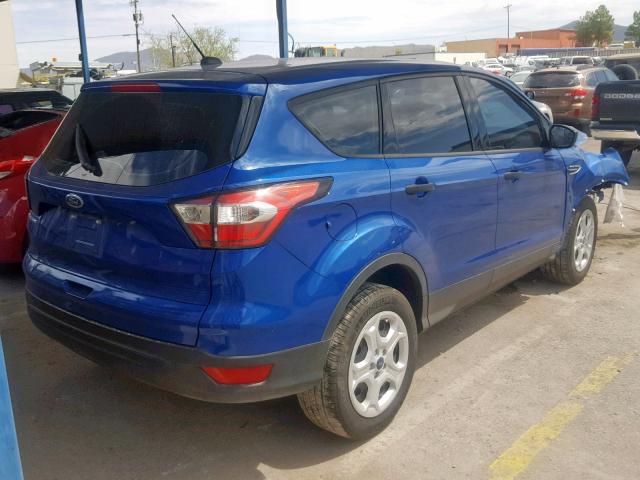 1FMCU0F78JUC70010 - 2018 FORD ESCAPE S BLUE photo 4